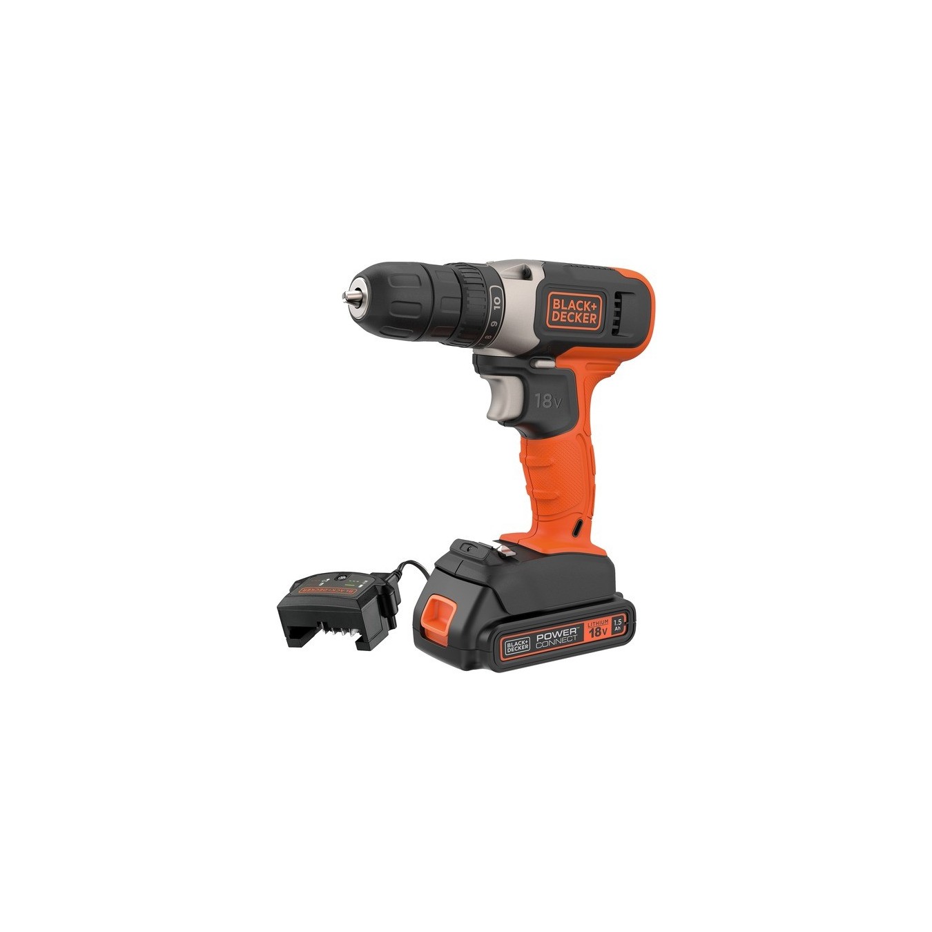 Cordless drill screwdriver - BCD001C1 - 18 volts — Buy in Cyprus with Fast Delivery