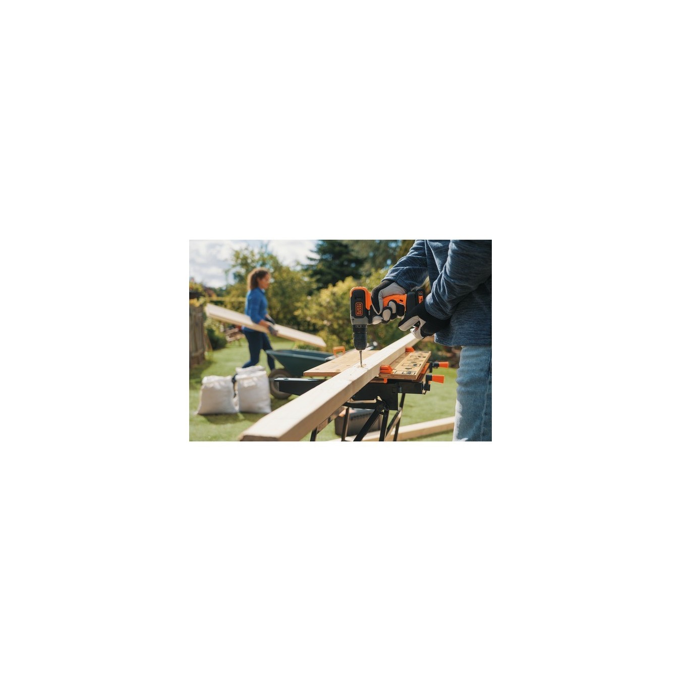 Cordless drill screwdriver - BCD001C1 - 18 volts — Buy in Cyprus with Fast Delivery