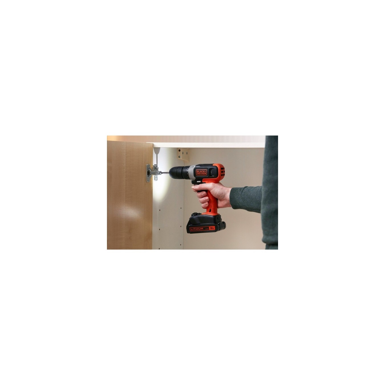 Cordless drill screwdriver - BCD001C1 - 18 volts — Buy in Cyprus with Fast Delivery