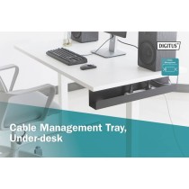 Cable management channel - under table, cable routing — Buy in Cyprus with Fast Delivery