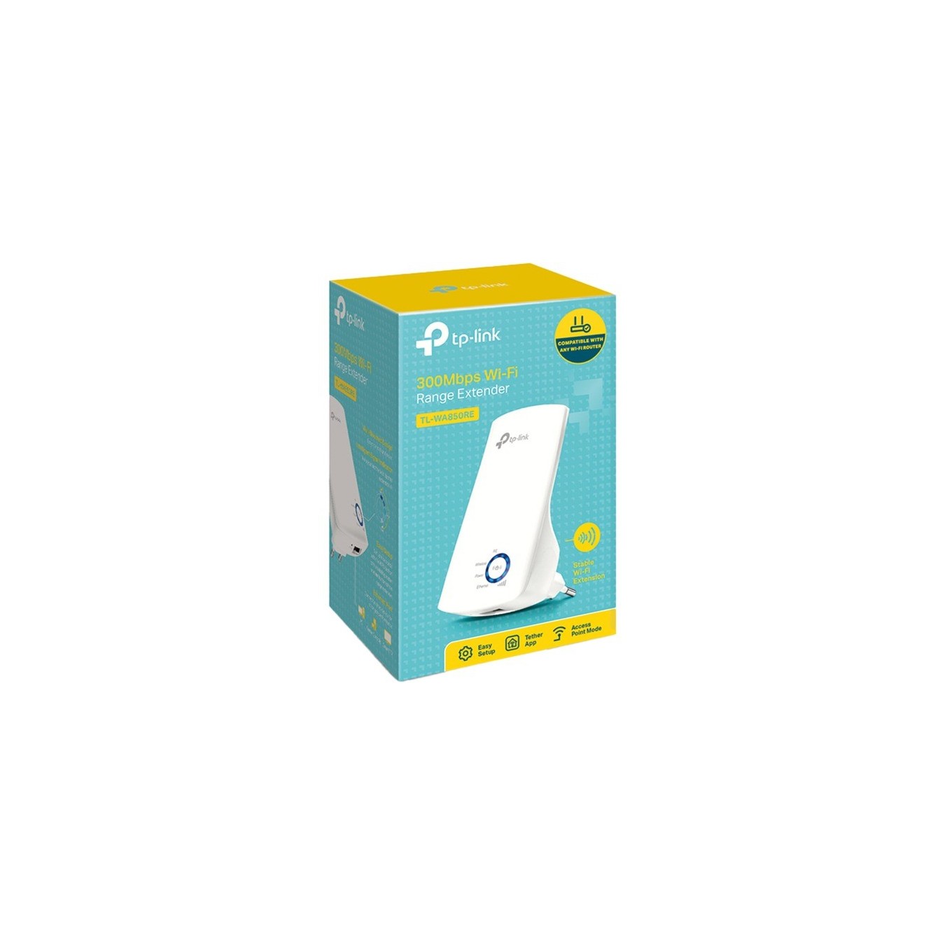 TP-Link Repeater - TL-WA850RE - 300Mbps, Repeater — Buy in Cyprus with Fast Delivery