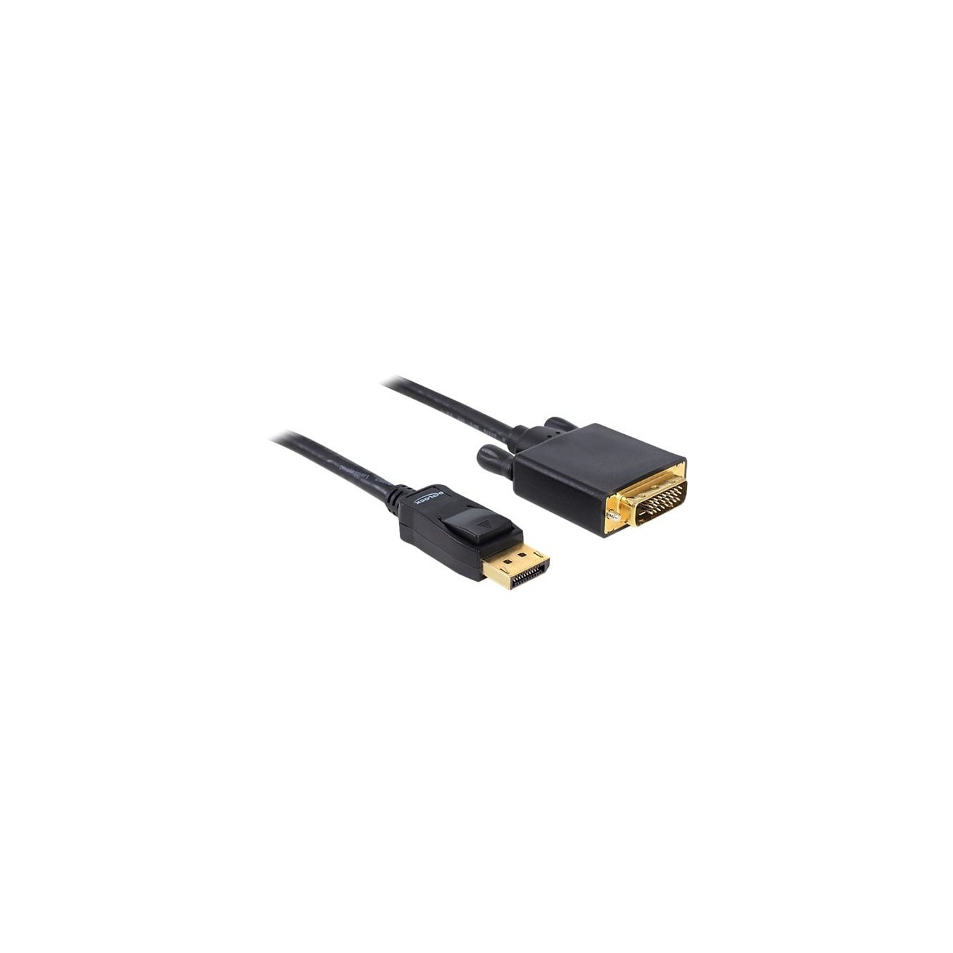 Adapter cable Displayport male to DVI 24+1 male - Adapter cable Displayport male to DVI 24+1 male