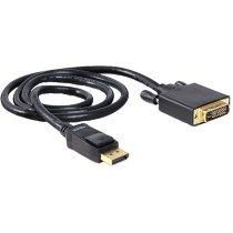 Adapter cable Displayport male to DVI 24+1 male - Adapter cable Displayport male to DVI 24+1 male