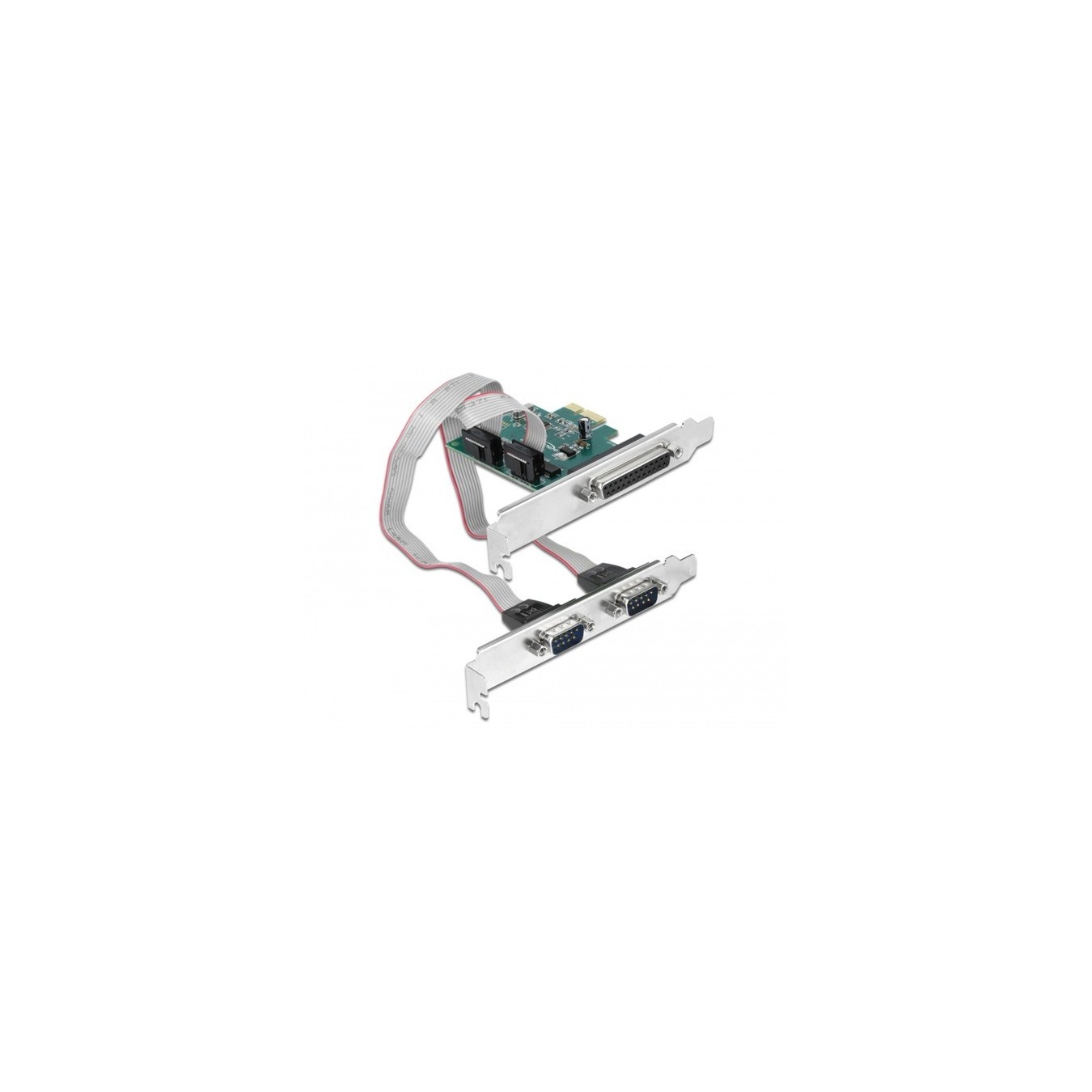 PCI Express card - 2 x serial RS-232 + 1 x parallel IEEE1284, interface card — Buy in Cyprus with Fast Delivery