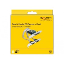 PCI Express card - 2 x serial RS-232 + 1 x parallel IEEE1284, interface card — Buy in Cyprus with Fast Delivery
