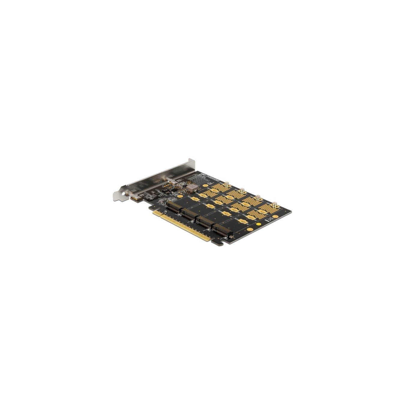 PCIe 16x Card to 4x Internal NVMe M.2, Controller — Buy in Cyprus with Fast Delivery