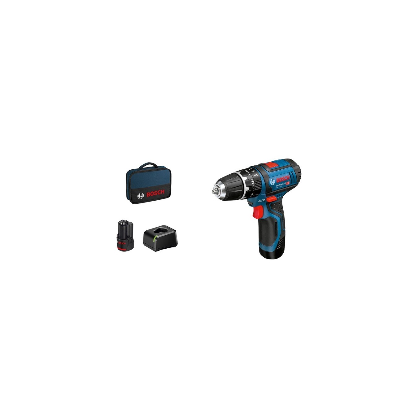 Cordless impact drill - GSB 12V-15 Professional - 12 volt, impact drill — Buy in Cyprus with Fast Delivery