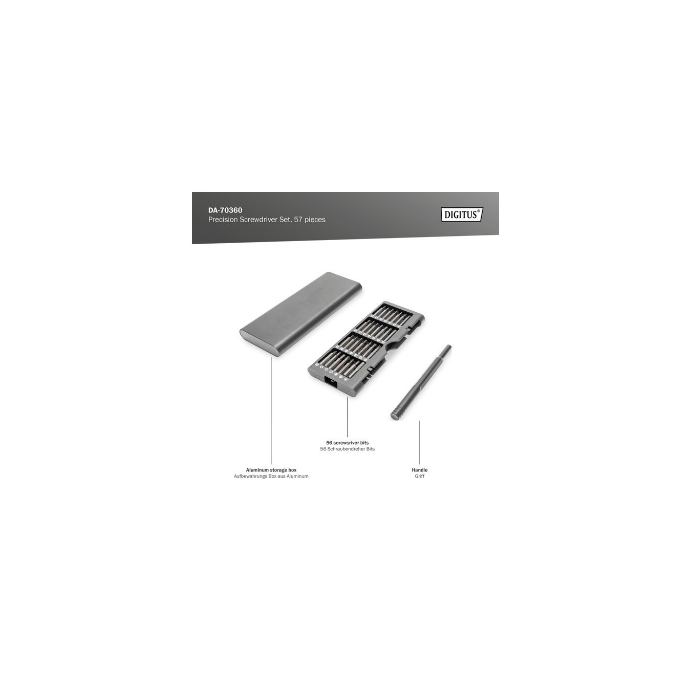 Precision mechanic screwdriver set - bit set — Buy in Cyprus with Fast Delivery