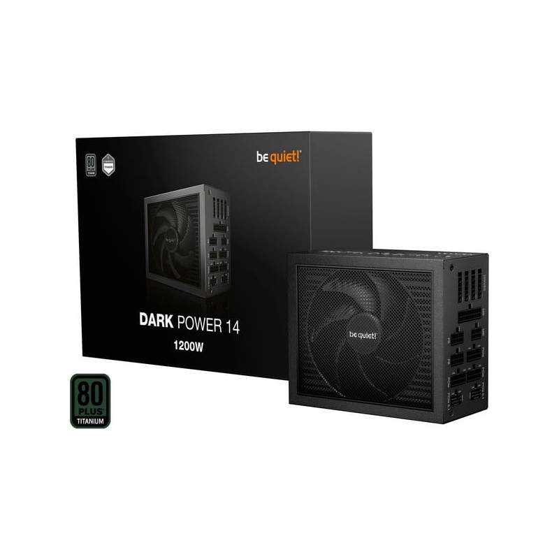be quiet! DARK POWER 14 1200W 80+ Titanium ATX 3.1 Fully Modular PSU (Boxed) — Buy in Cyprus with Fast Delivery