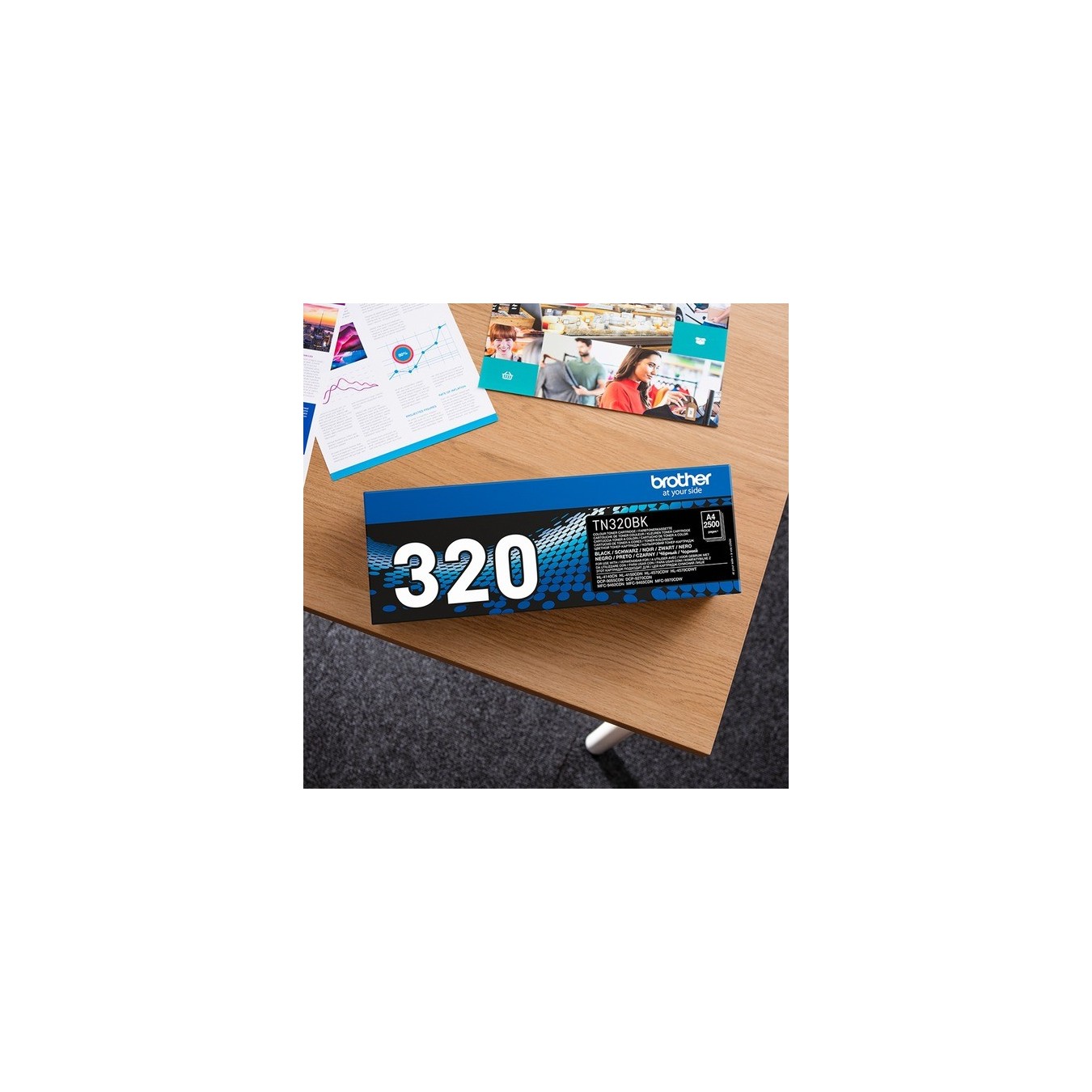 Toner - TN320BK - Black — Buy in Cyprus with Fast Delivery