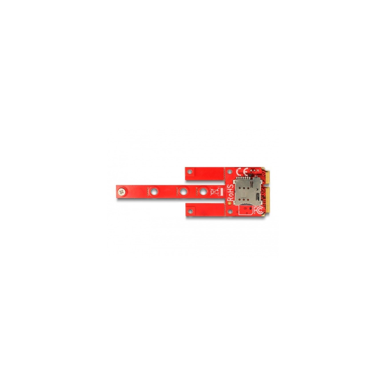 Converter Mini PCIe to M.2 Key B Slot + Micro SIM Slot Interface Card — Buy in Cyprus with Fast Delivery