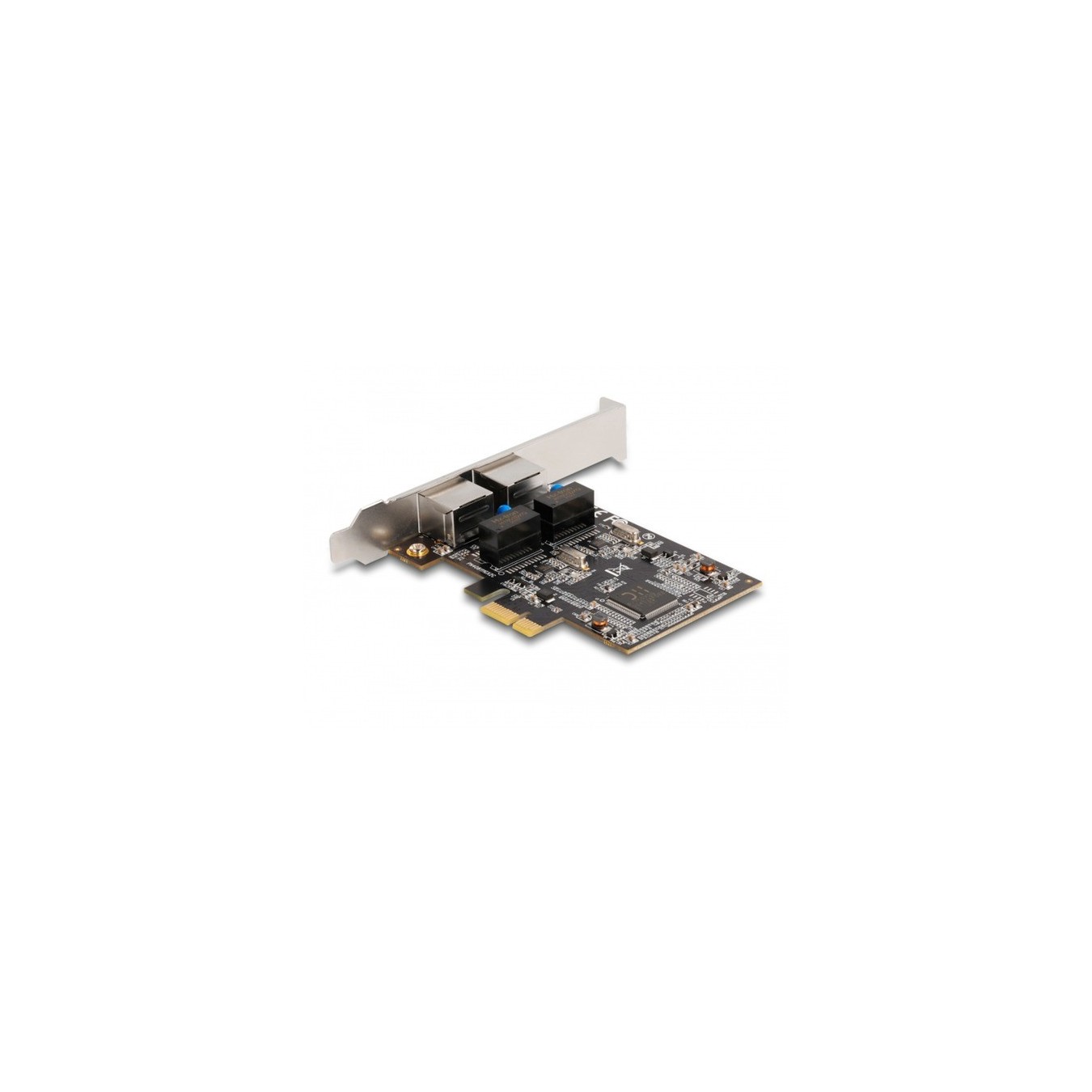 PCIe x1 to 2x RJ45 Gbit LAN-Adapter — Buy in Cyprus with Fast Delivery