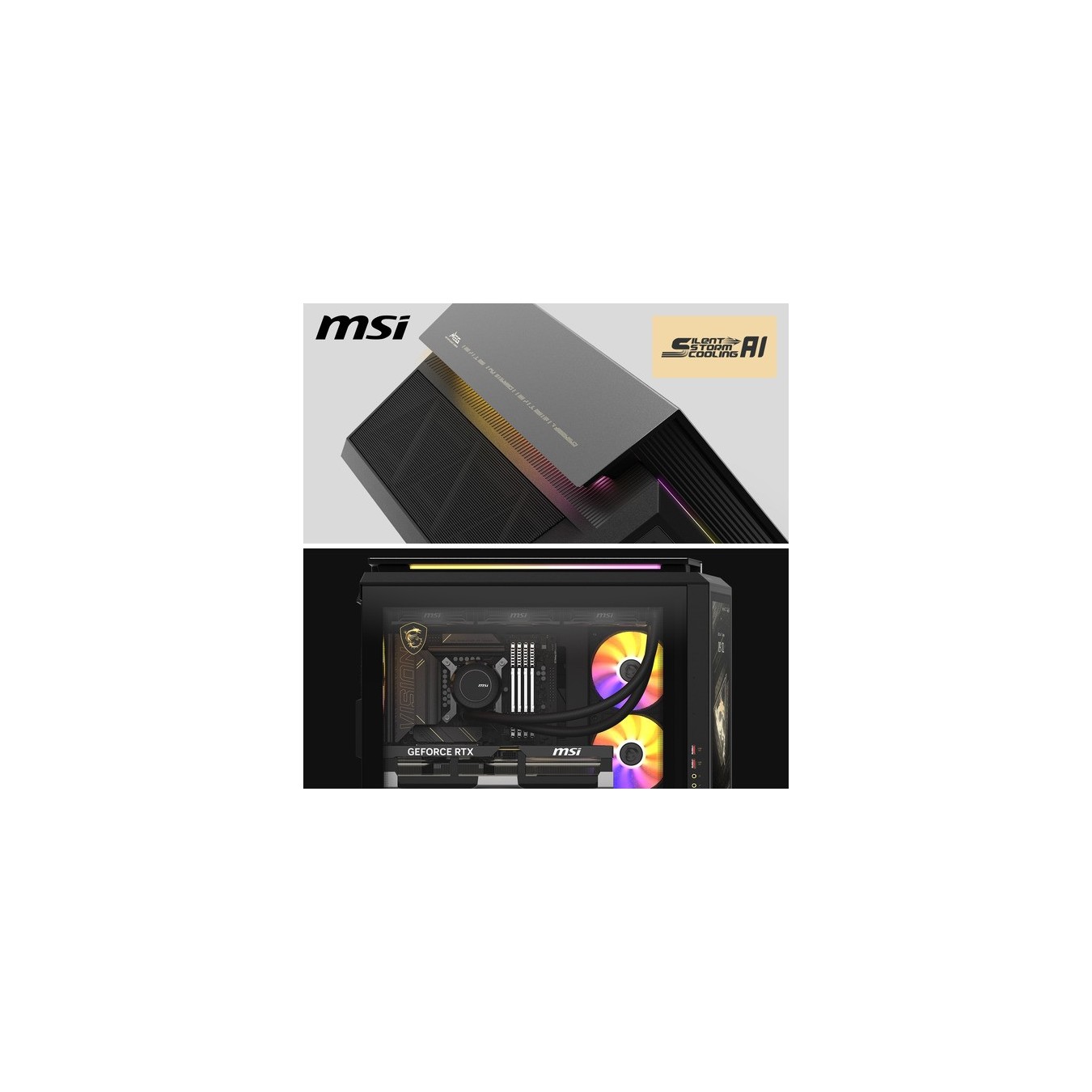 MEG Vision X AI - 2NVZ9-234AT - Gaming-PC — Buy in Cyprus with Fast Delivery