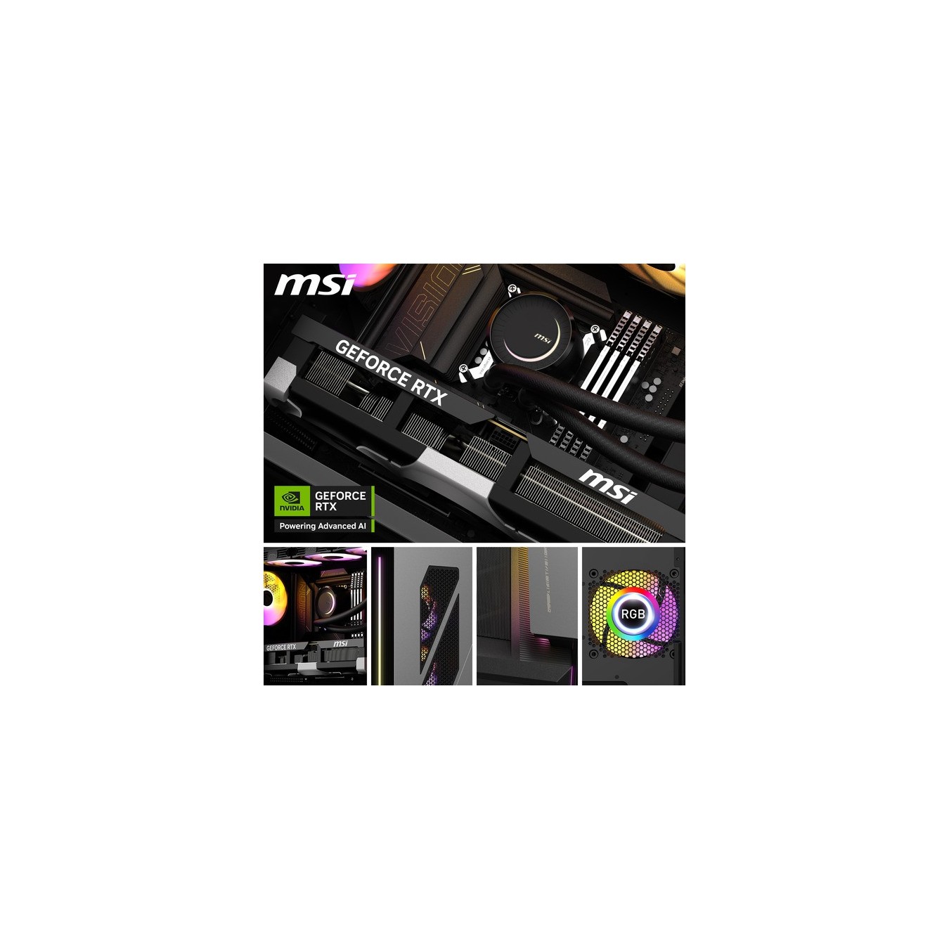 MEG Vision X AI - 2NVZ9-234AT - Gaming-PC — Buy in Cyprus with Fast Delivery