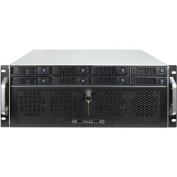 Inter-Tech IPC Storage 4U-4708 Server Housing - 8x SATA Hot-Swap (Boxed) — Buy in Cyprus with Fast Delivery