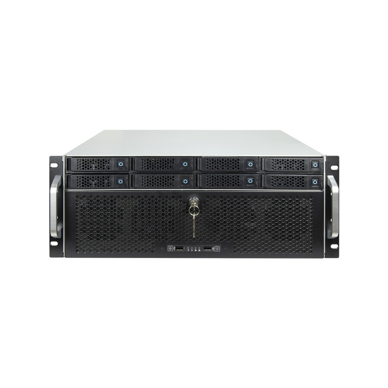 Inter-Tech IPC Storage 4U-4708 Server Housing - 8x SATA Hot-Swap (Boxed) — Buy in Cyprus with Fast Delivery