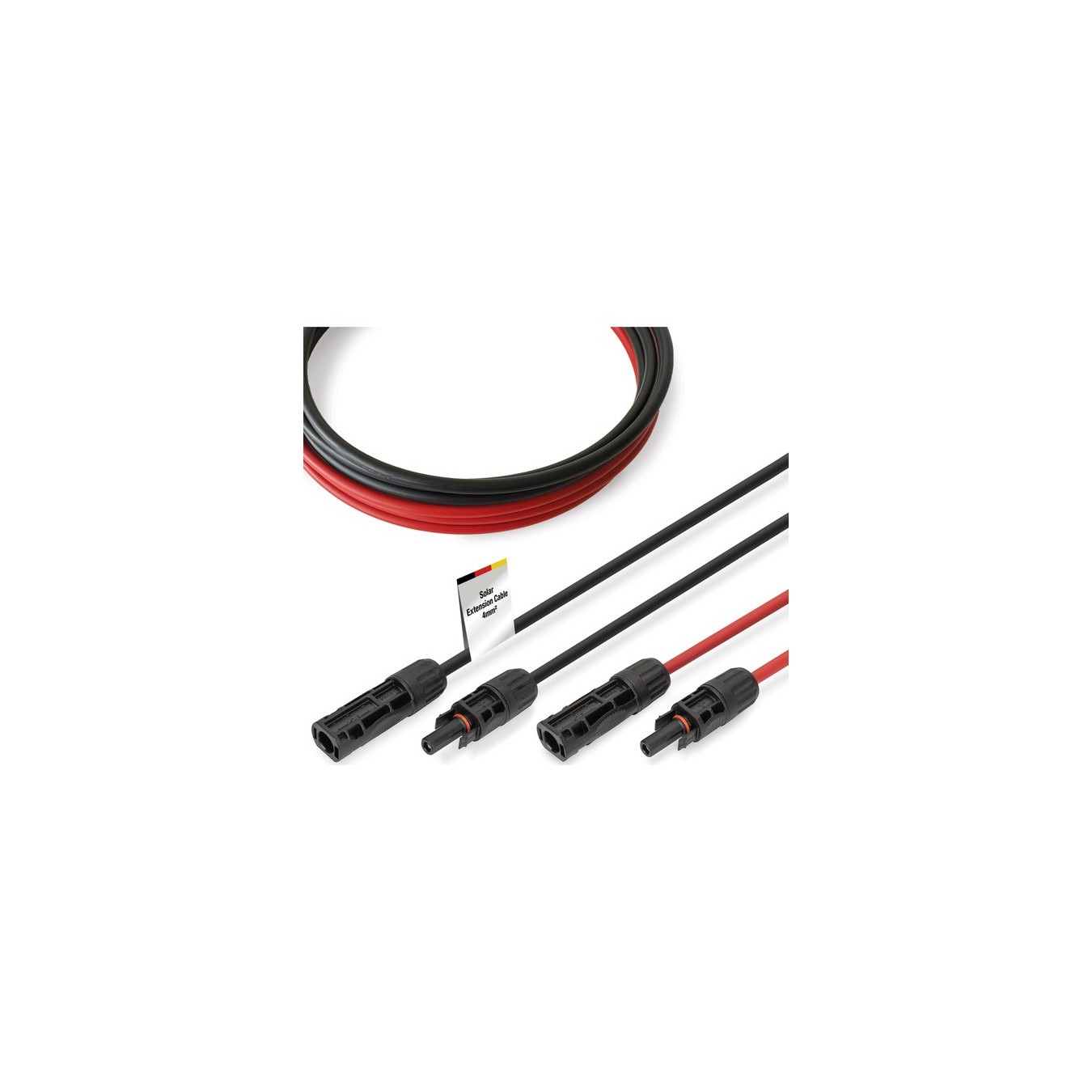 Solar Cable Extension - Ø 4mm2 PV 1,500Volt — Buy in Cyprus with Fast Delivery