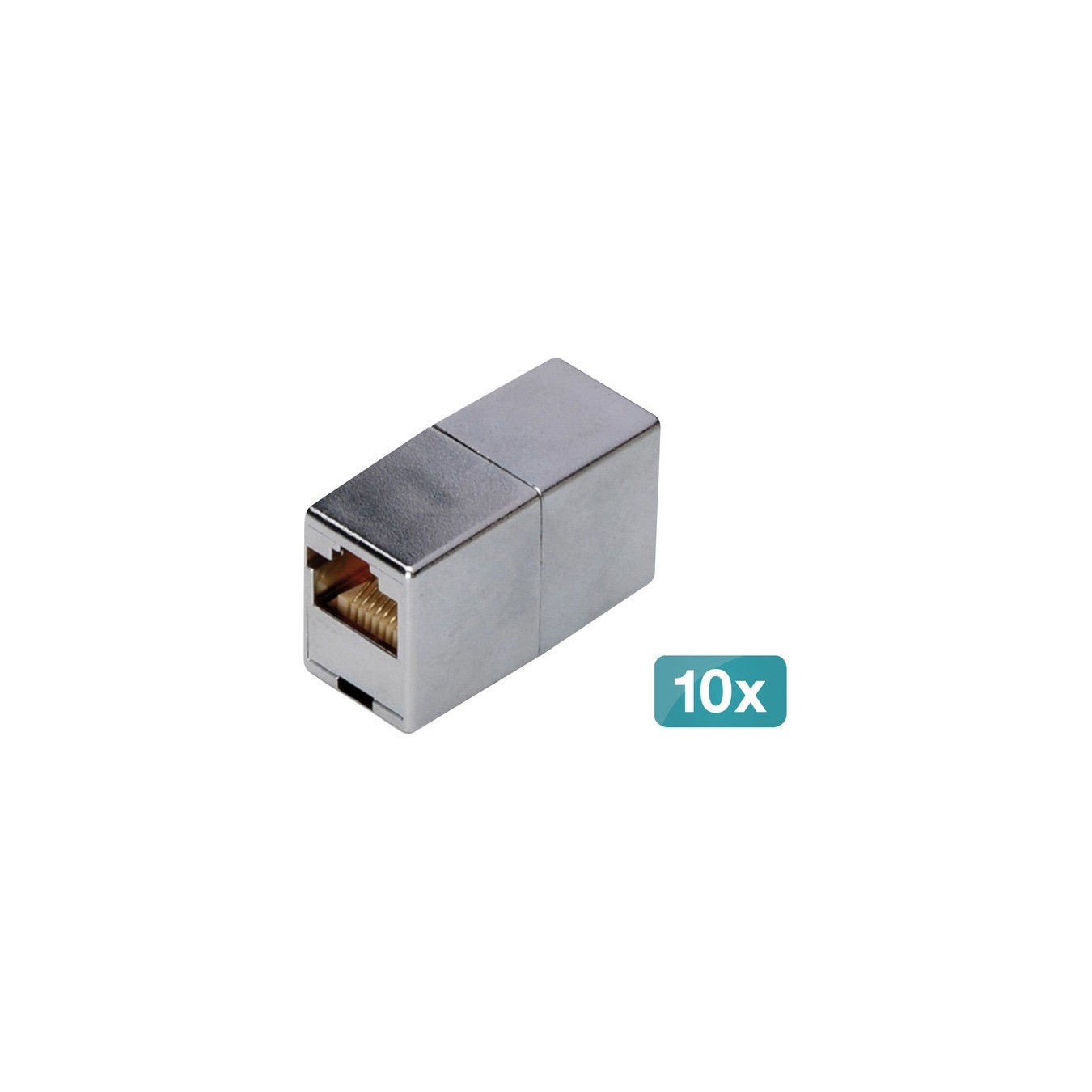 Cat.5e modular coupling - 10 pieces — Buy in Cyprus with Fast Delivery