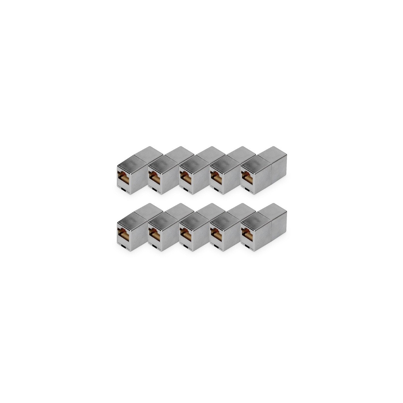 Cat.5e modular coupling - 10 pieces — Buy in Cyprus with Fast Delivery