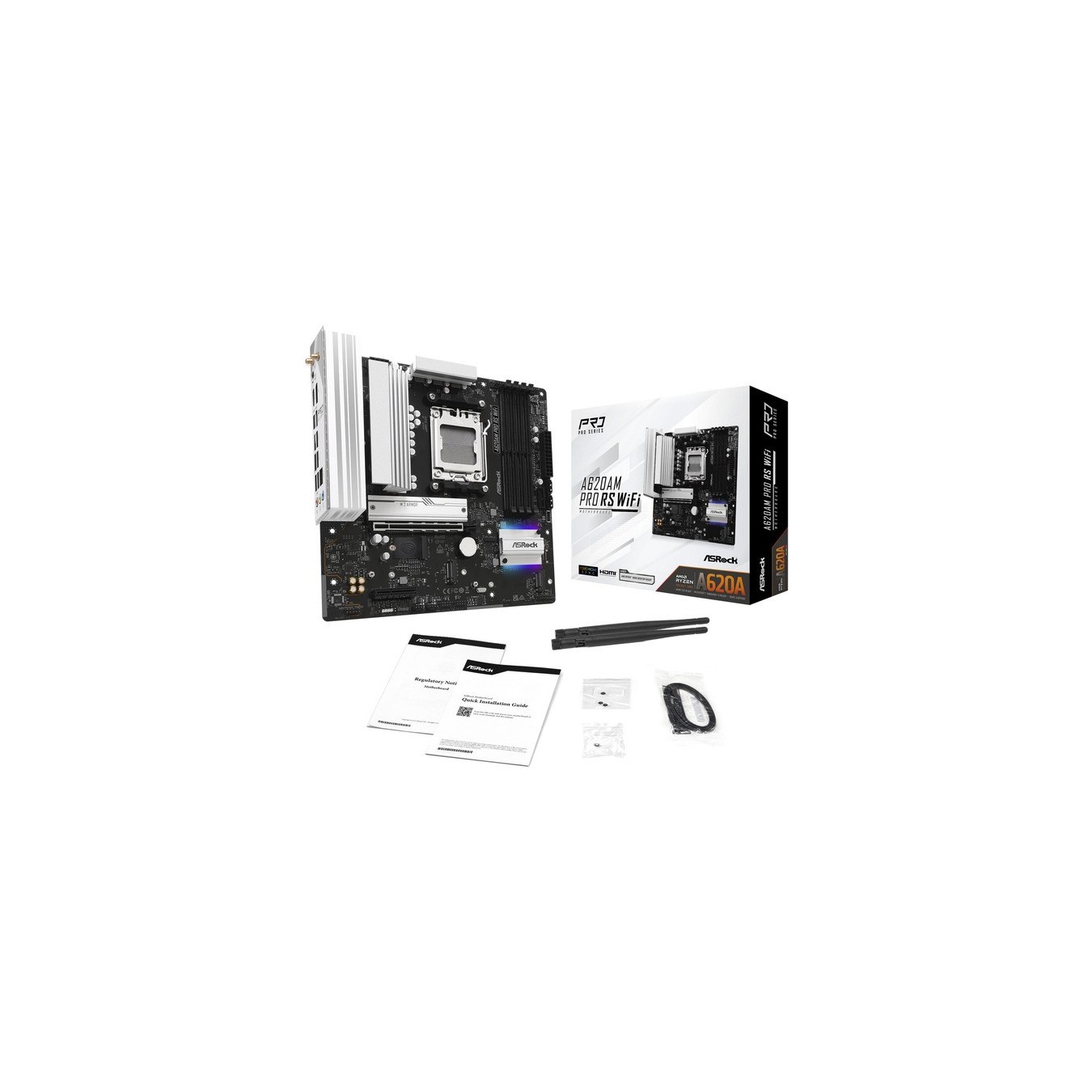 Mainboard - A620AM PRO RS WIFI - Mainboard — Buy in Cyprus with Fast Delivery