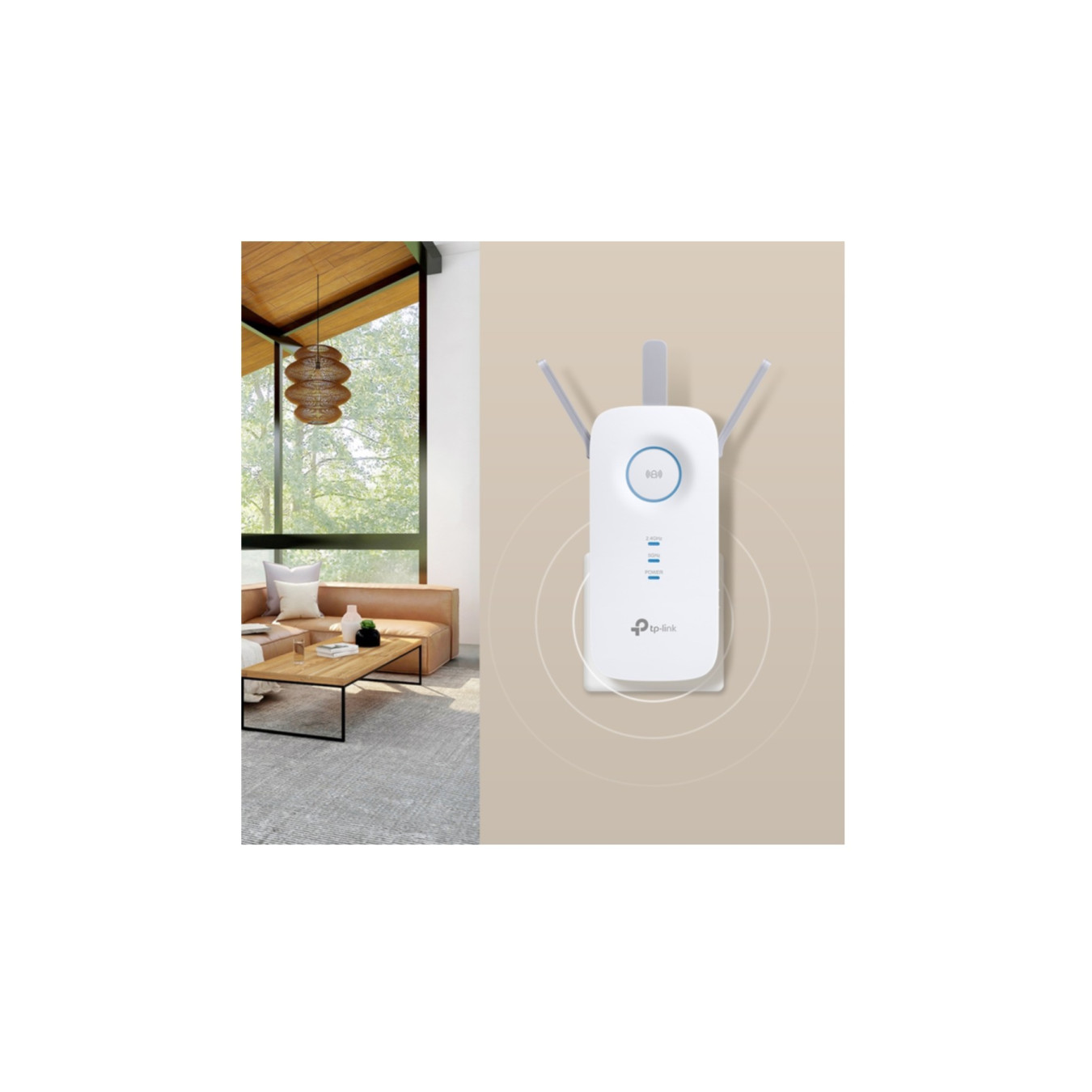 TP-Link RE550 Wi-Fi Range Extender - AC1900 Dual-Band (2.4/5 GHz) - OneMesh Compatible — Buy in Cyprus with Fast Delivery