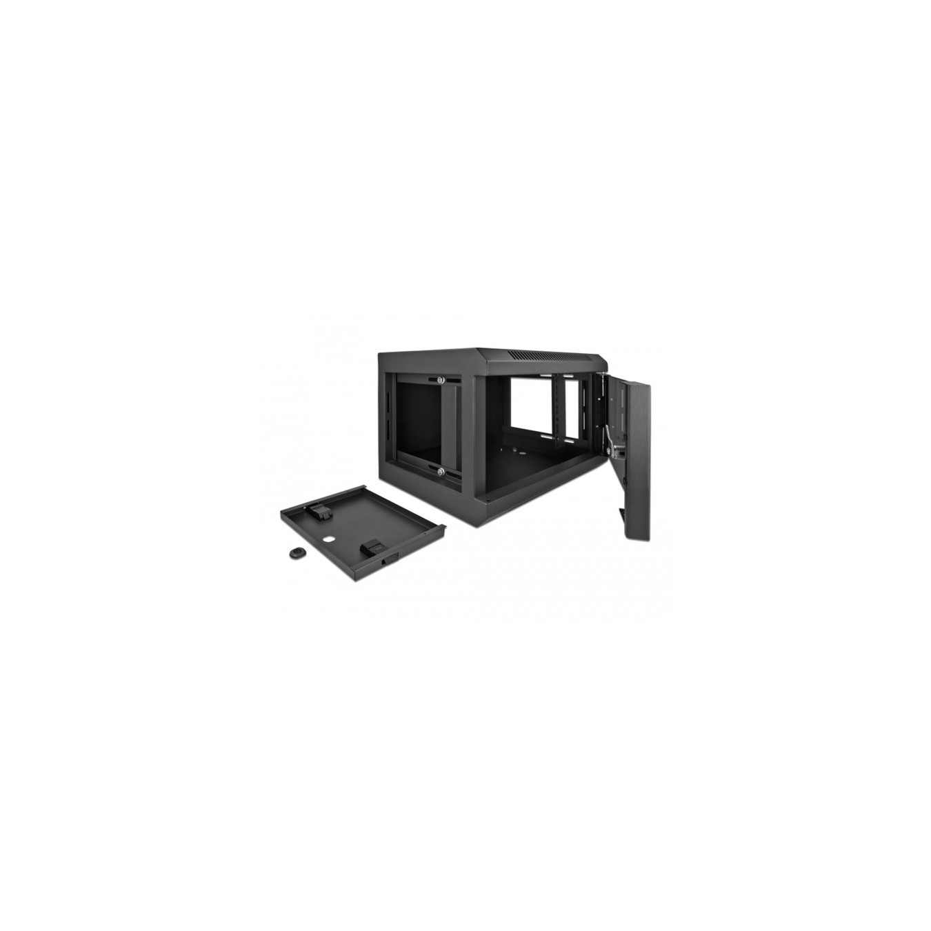 Network Cabinet - 25.4 cm (10') glass door, IT cabinet — Buy in Cyprus with Fast Delivery