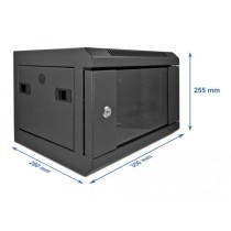 Network Cabinet - 25.4 cm (10') glass door, IT cabinet — Buy in Cyprus with Fast Delivery