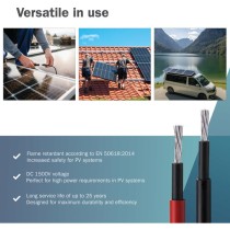 Solar Cable Installation - Ø 6mm2 PV 1,500 Volt — Buy in Cyprus with Fast Delivery