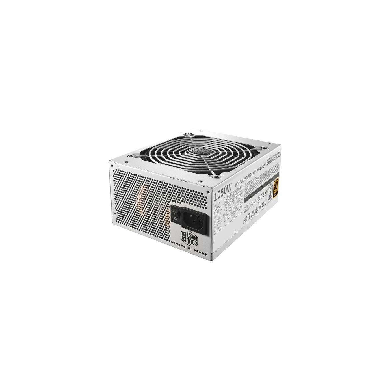 MWE White PC power supply - 1050 V2 - White — Buy in Cyprus with Fast Delivery