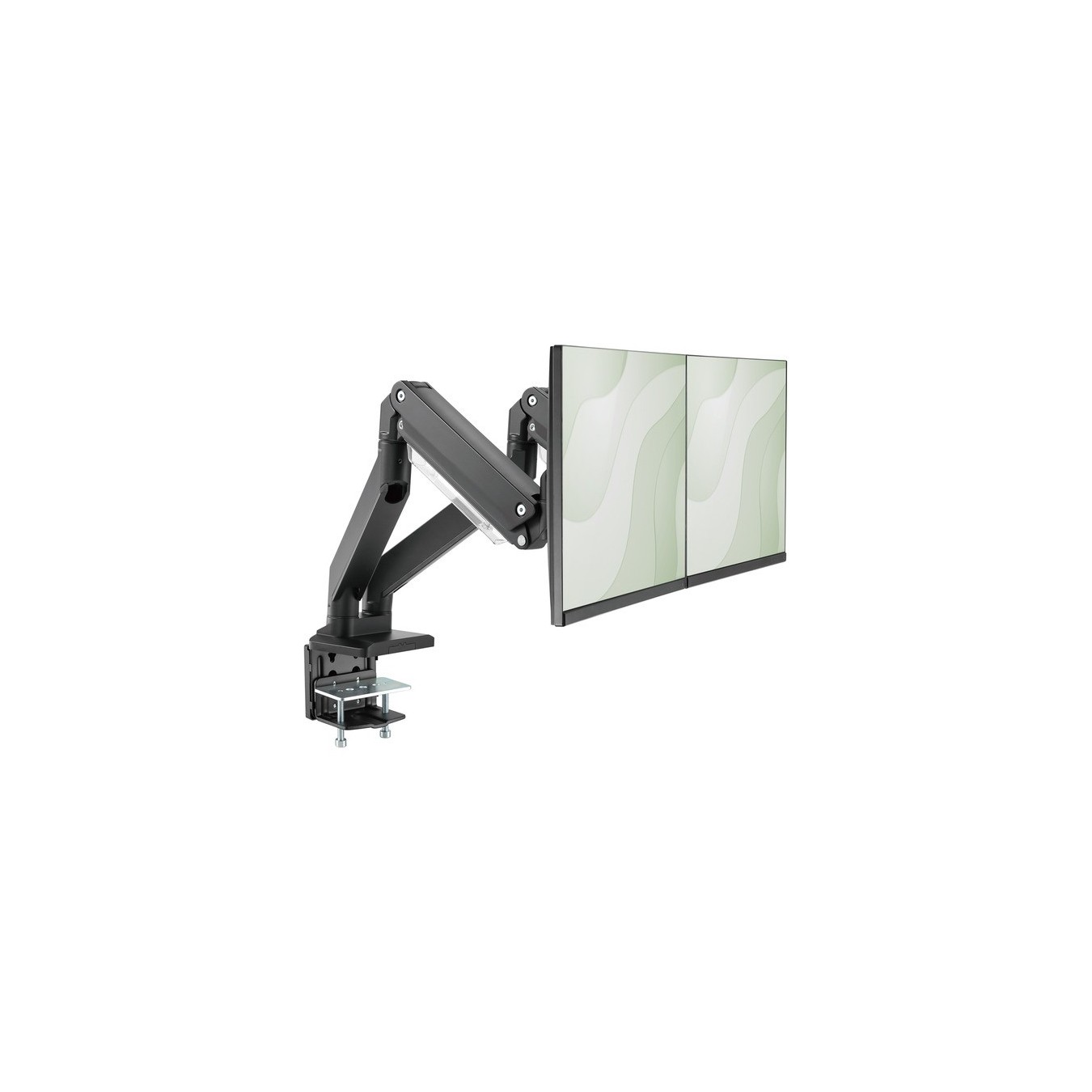 Universal dual monitor holder, monitor mount — Buy in Cyprus with Fast Delivery