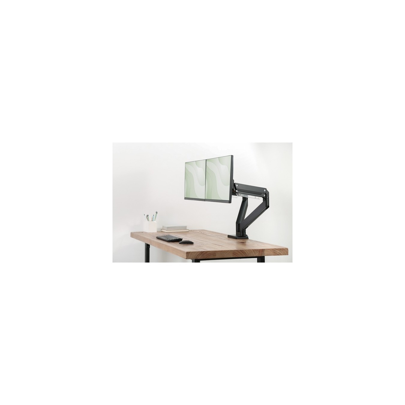 Universal dual monitor holder, monitor mount — Buy in Cyprus with Fast Delivery