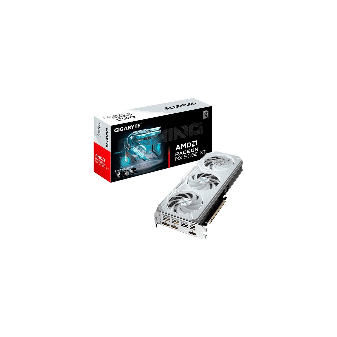 Radeon graphics card - RX 9060 XT - Radeon GAMING OC ICE 16GB, graphics card — Buy in Cyprus with Fast Delivery