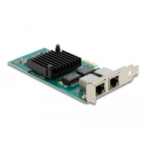 PCIe x1 to 2x RJ45 Gbit LAN-Adapter — Buy in Cyprus with Fast Delivery