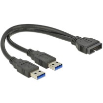 USB 3.2 Gen 1 adapter - USB header plug to 2x USB-A plug — Buy in Cyprus with Fast Delivery