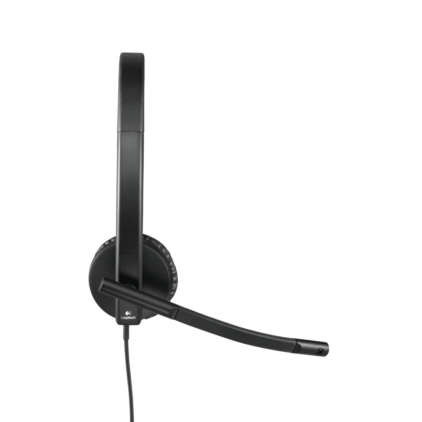 Logitech H570e Stereo Headset - 981-000575 - USB-A Wired Black On-ear Noise-Canceling Mic (Boxed)