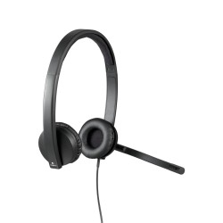 Buy Logitech H570e Stereo Headset - 981-000575 - USB-A Wired, Black, On-ear (Sup... in Cyprus, Nicosia, Limassol, Larnaka, Pafos