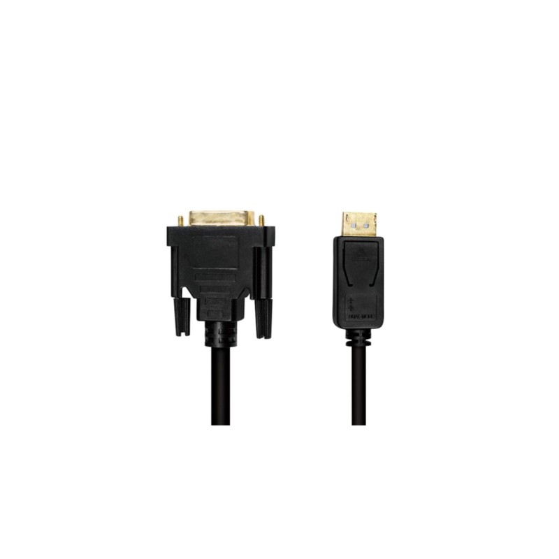 Buy LogiLink DisplayPort to DVI Cable - 2 m - Black, Gold-Plated Male-to-Male Co... in Cyprus, Nicosia, Limassol, Larnaka, Pafos