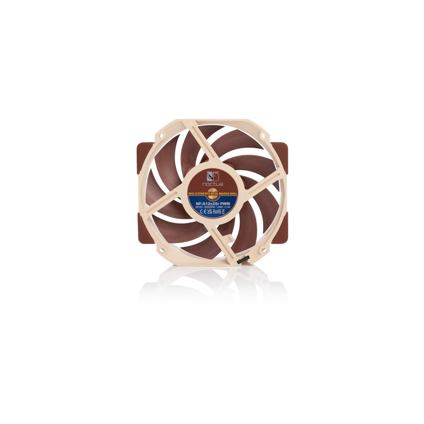 Premium Fan - NF-A12x25r PWM - 120x120x25, case fan — Buy in Cyprus with Fast Delivery