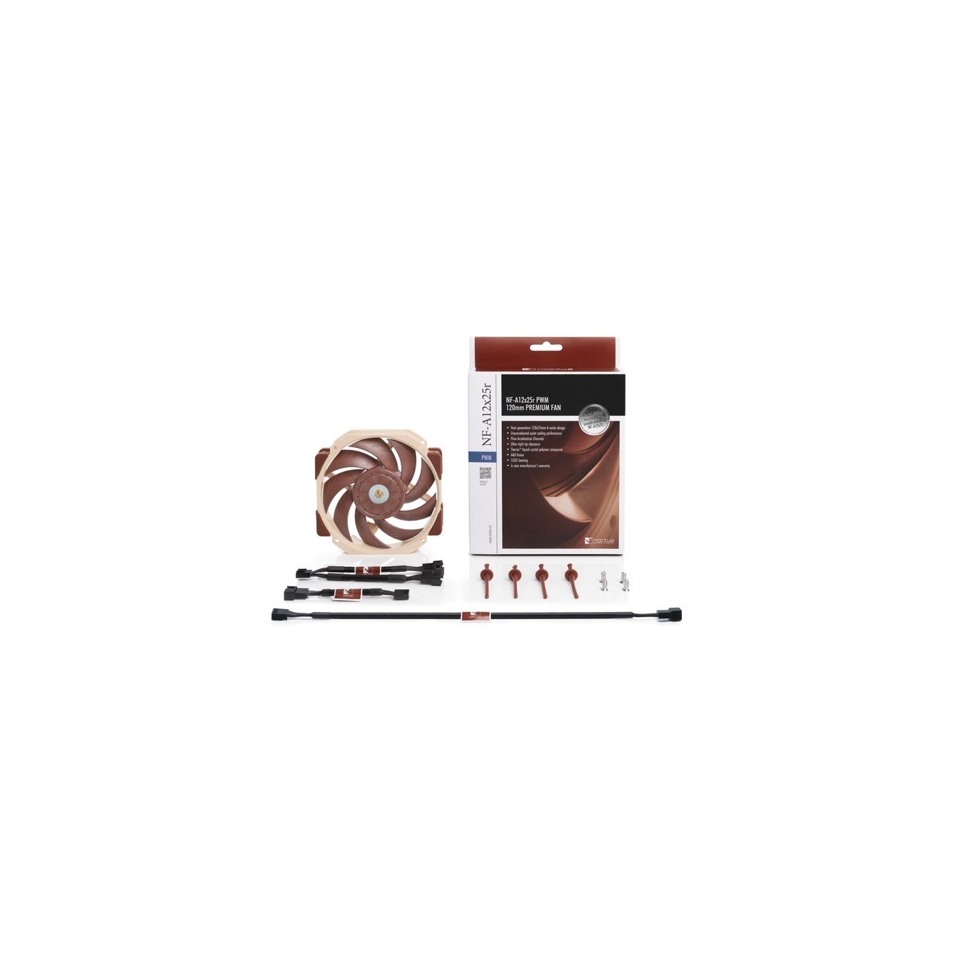 Premium Fan - NF-A12x25r PWM - 120x120x25, case fan — Buy in Cyprus with Fast Delivery