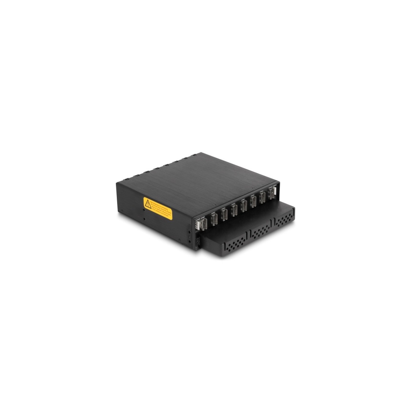 5.25" Removable Frame - for 8 x M.2 NVMe SSD with Slim SAS SFF-8654 — Buy in Cyprus with Fast Delivery