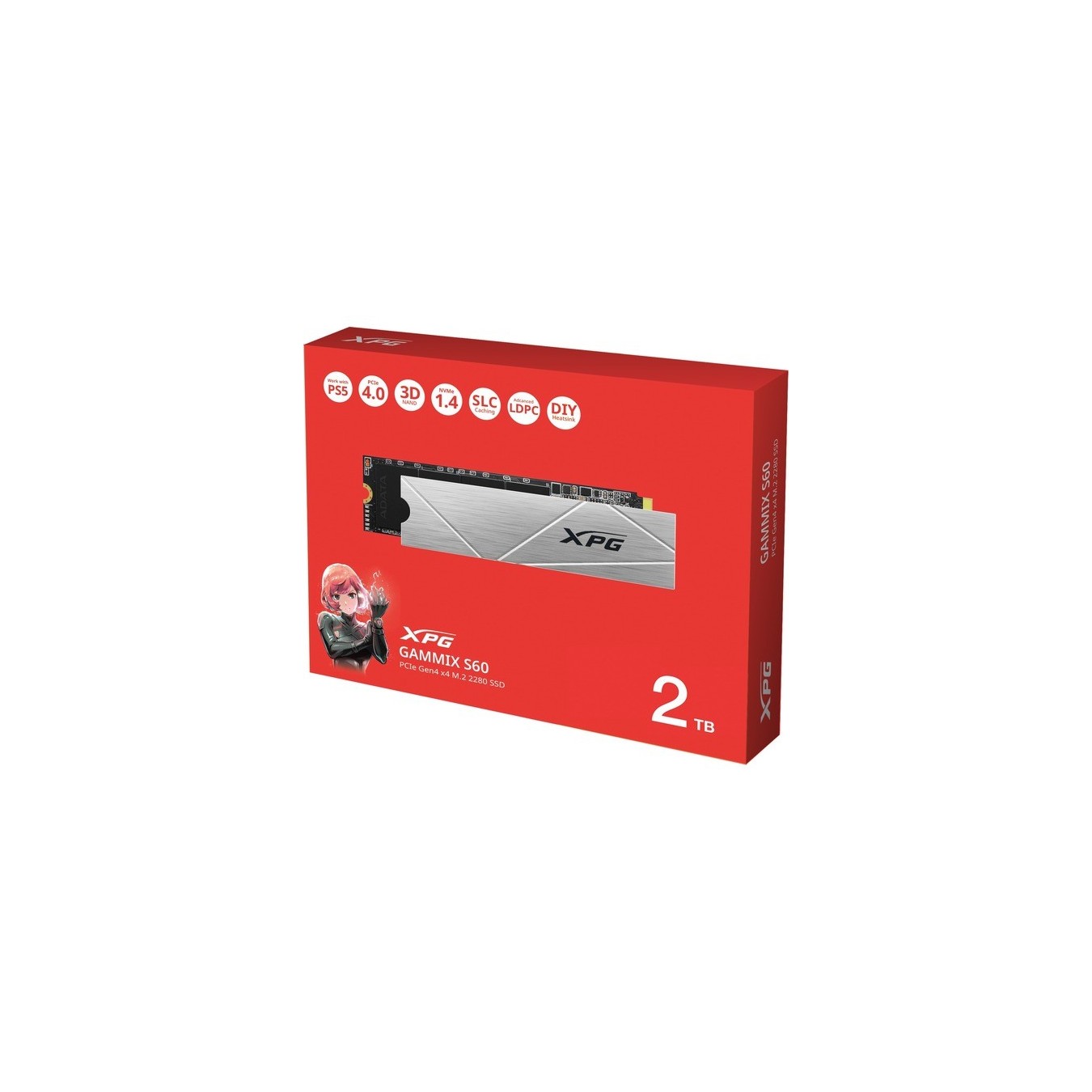 XPG GAMMIX S60 BLADE - 2 TB - SSD — Buy in Cyprus with Fast Delivery