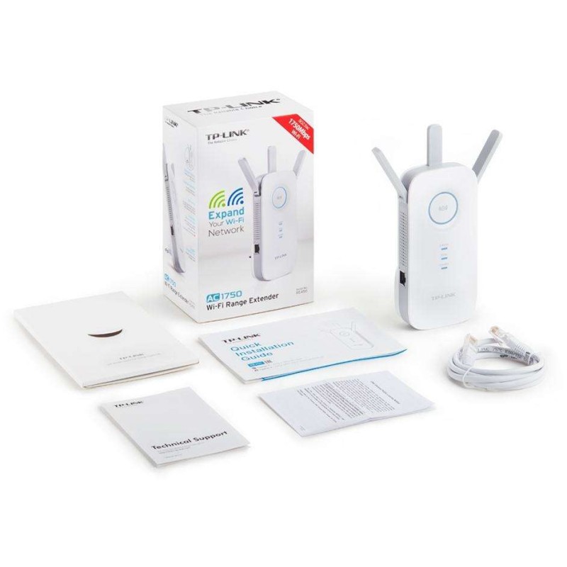 Buy TP-Link AC1750 Wi-Fi Range Extender - RE450 - Dual-Band, Gigabit Ethernet, W... in Cyprus, Nicosia, Limassol, Larnaka, Pafos