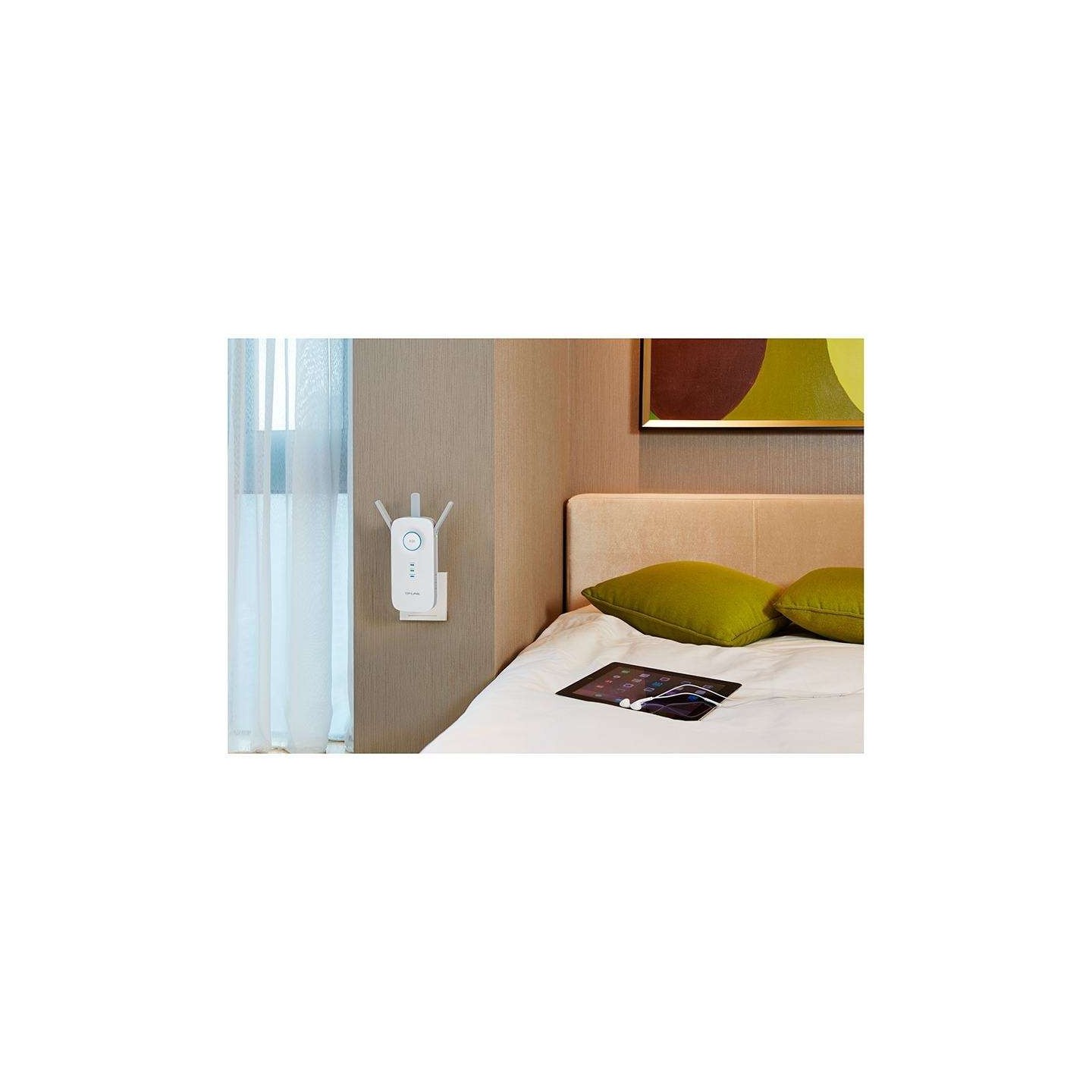 TP-Link AC1750 Wi-Fi Range Extender - RE450 - Dual-Band, Gigabit Ethernet, Wall-Plug, White — Buy in Cyprus with Fast Delivery