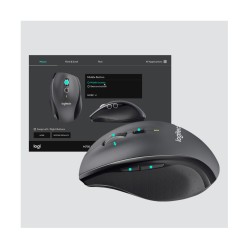 Logitech M705 Cordless Laser Mouse - 910-001949 - Charcoal 7Btn 2.4GHz (Boxed) — Buy in Cyprus with Fast Delivery