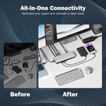 13-Port USB-C Docking Station - Docking Station — Buy in Cyprus with Fast Delivery