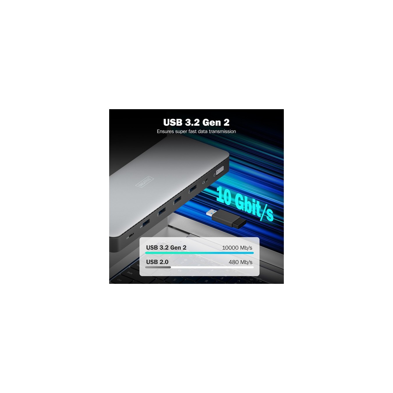 13-Port USB-C Docking Station - Docking Station — Buy in Cyprus with Fast Delivery