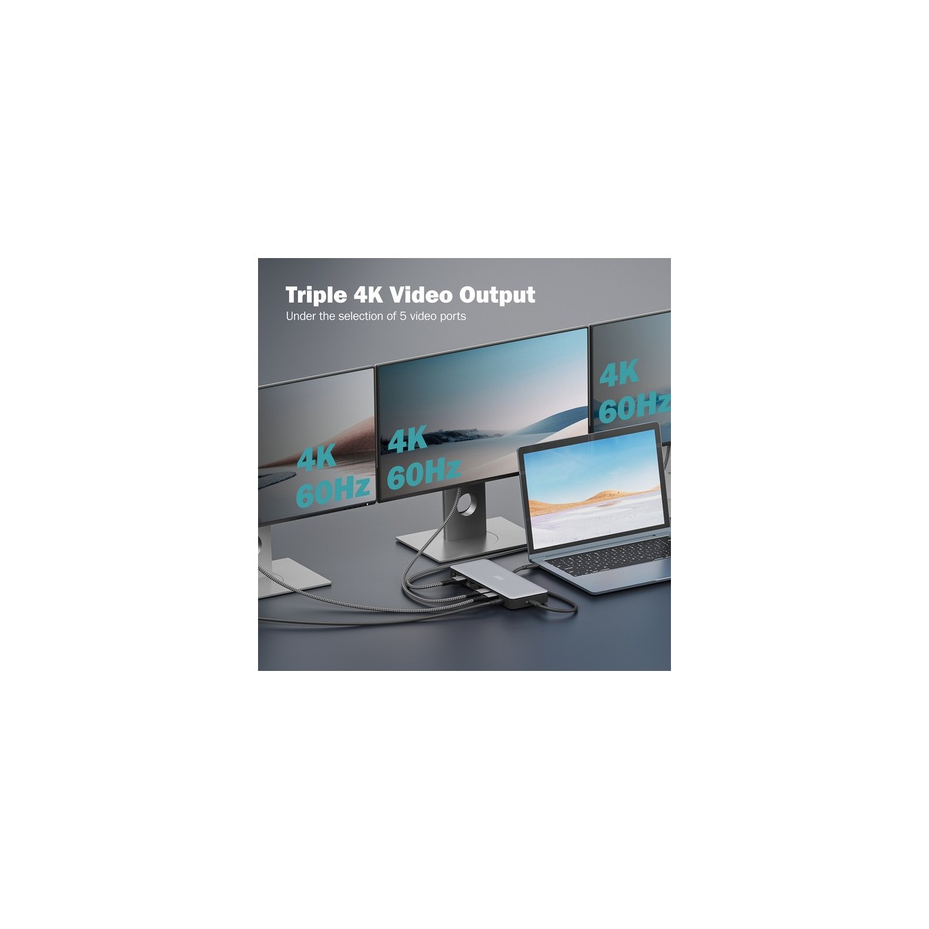 13-Port USB-C Docking Station - Docking Station — Buy in Cyprus with Fast Delivery