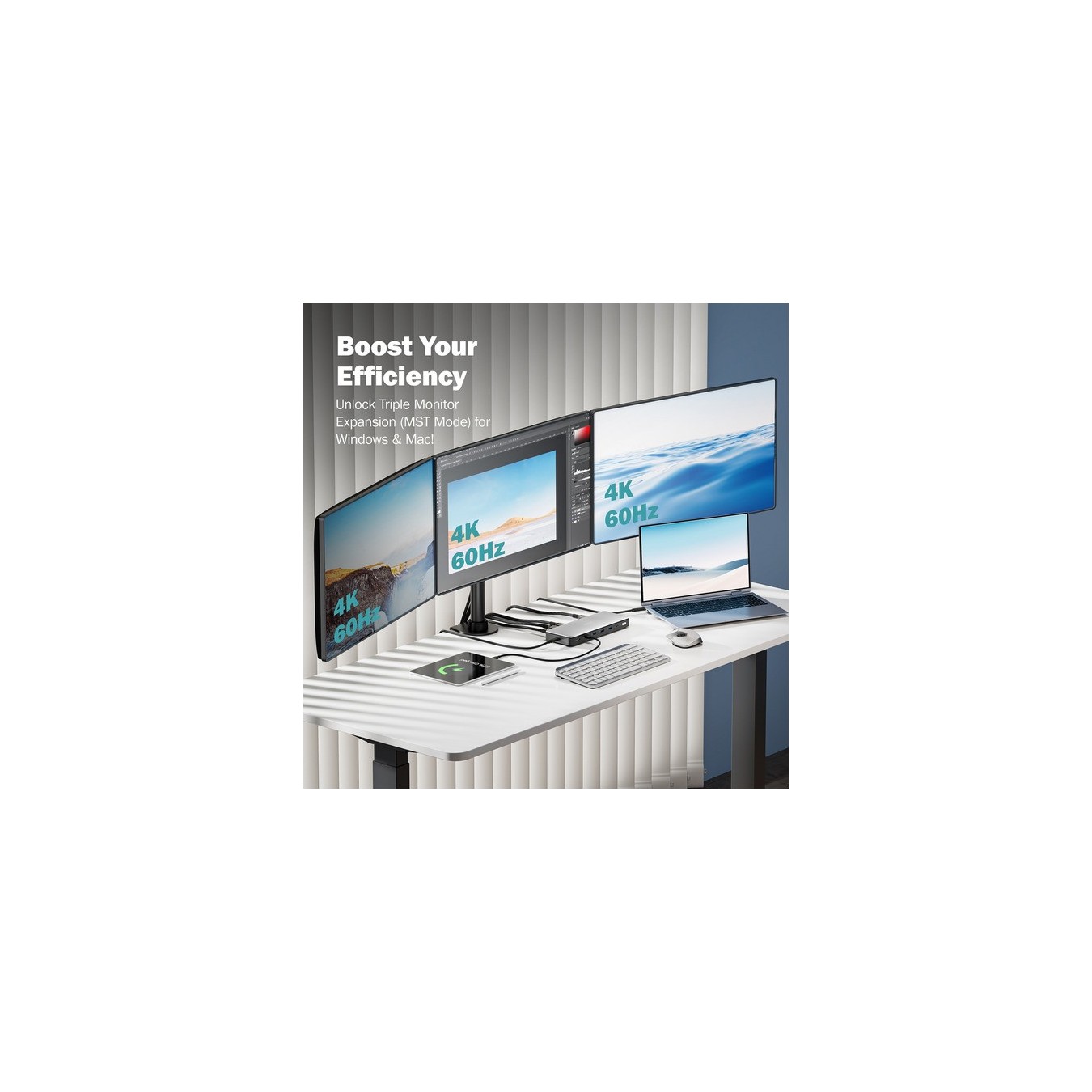 13-Port USB-C Docking Station - Docking Station — Buy in Cyprus with Fast Delivery