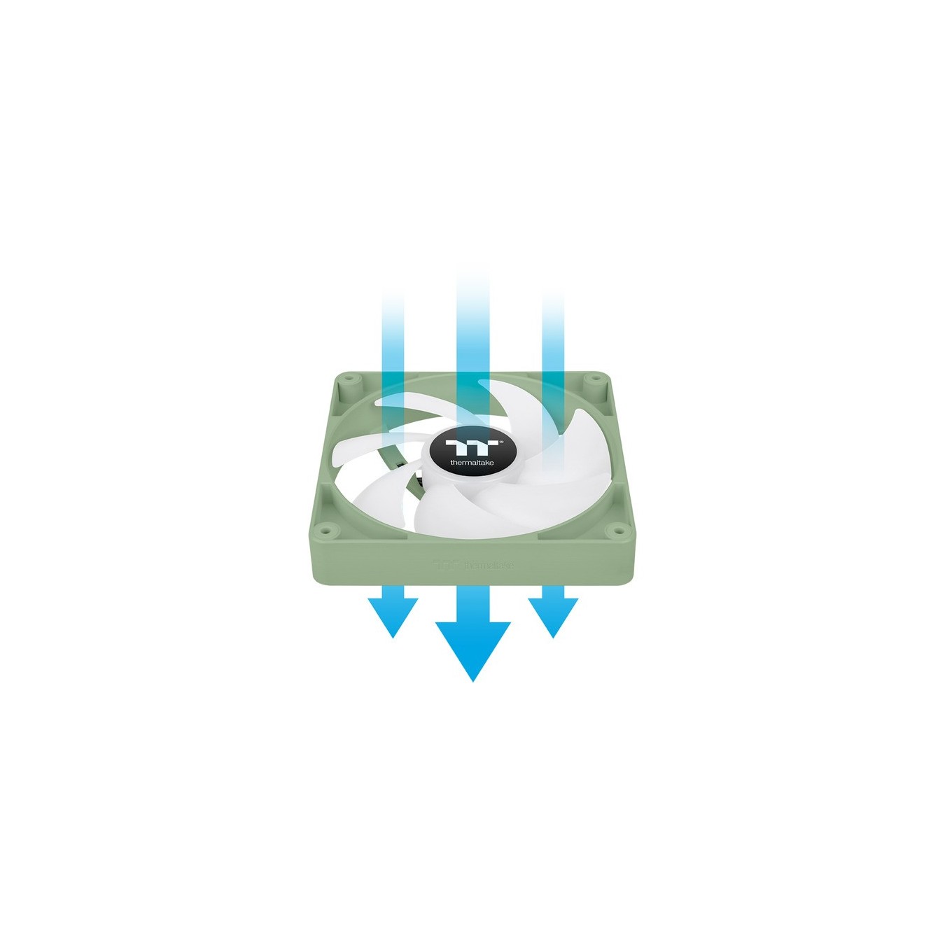 ARGB Sync PC Cooling Fan Matcha Green, housing fan - CT120 - ARGB Sync PC Cooling Fan Matcha Green, housing fan