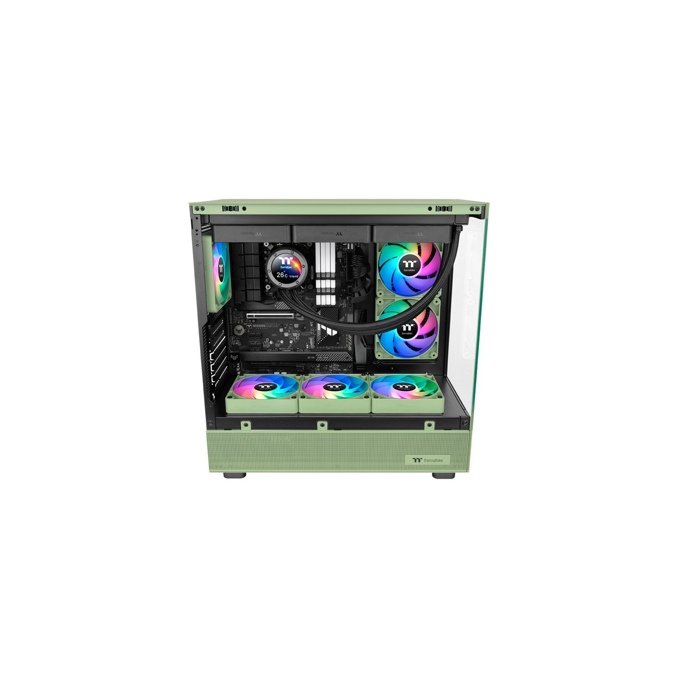 ARGB Sync PC Cooling Fan Matcha Green, housing fan - CT120 - ARGB Sync PC Cooling Fan Matcha Green, housing fan